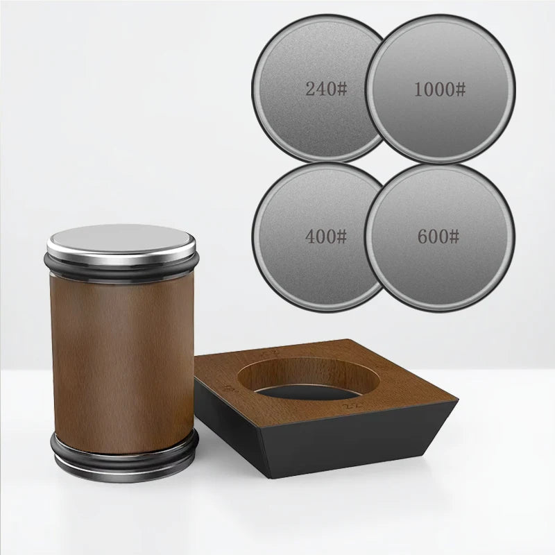 DIASHARP – Rolmes slijper set met diamant slijper en houten platform