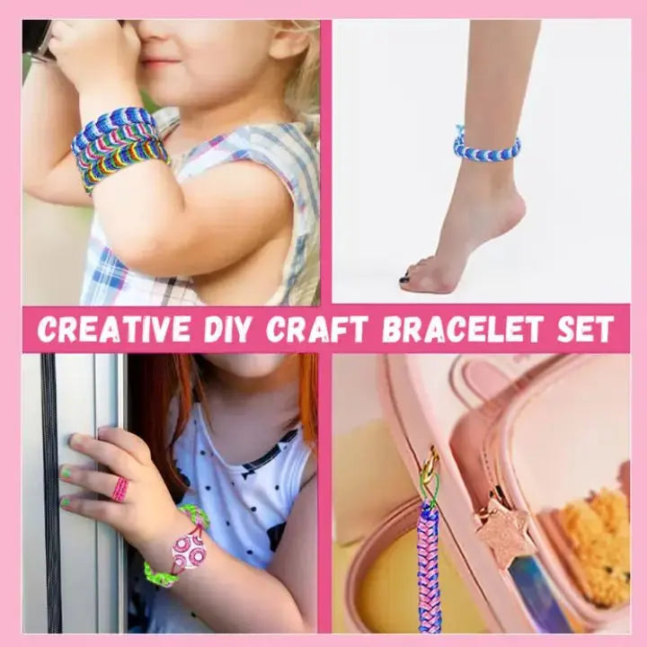 DIY Hand Touw Weefset – Creatieve Knutselset voor Kinderen