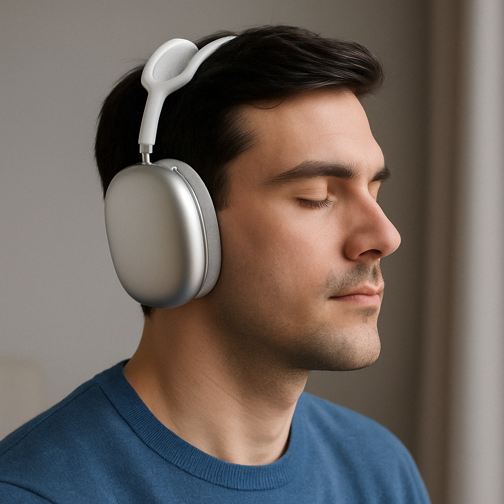 Draadloze Bluetooth Koptelefoon met Actieve Geluidsonderdrukking – Comfortabel en van Hoge Kwaliteit