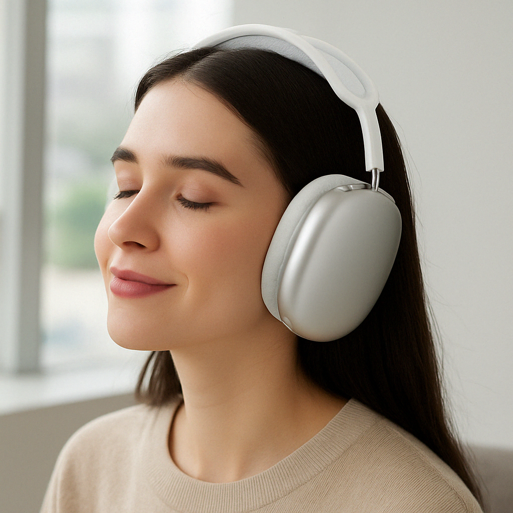 Draadloze Bluetooth Koptelefoon met Actieve Geluidsonderdrukking – Comfortabel en van Hoge Kwaliteit