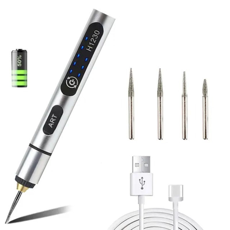Draadloze Elektrische Graveerpen