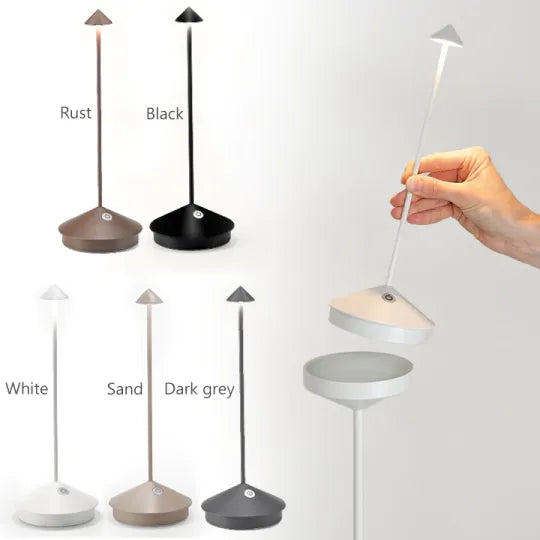 Draadloze LED Tafellamp – Flexibel en Duurzaam