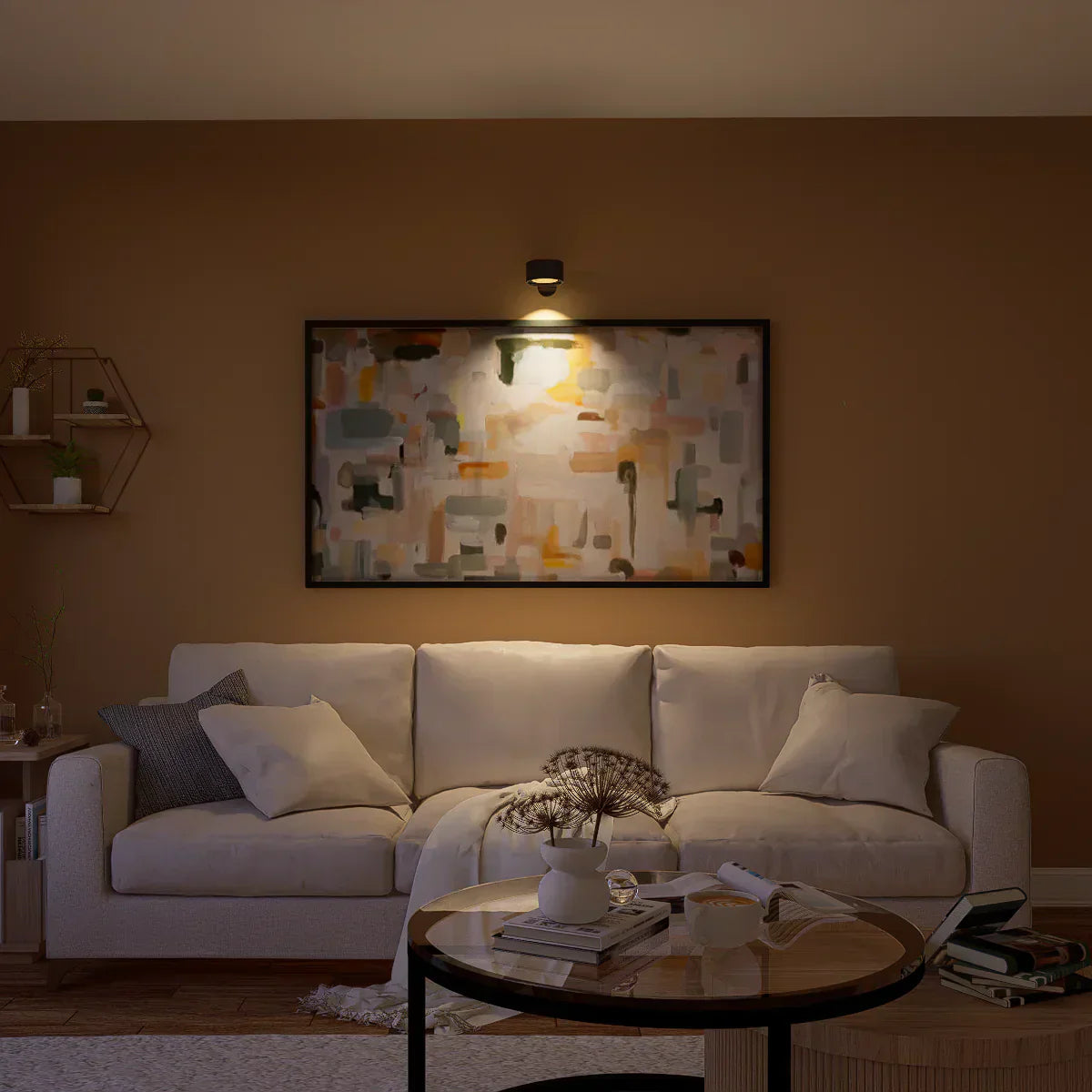Draadloze Oplaadbare Wandlamp - LumoFlex