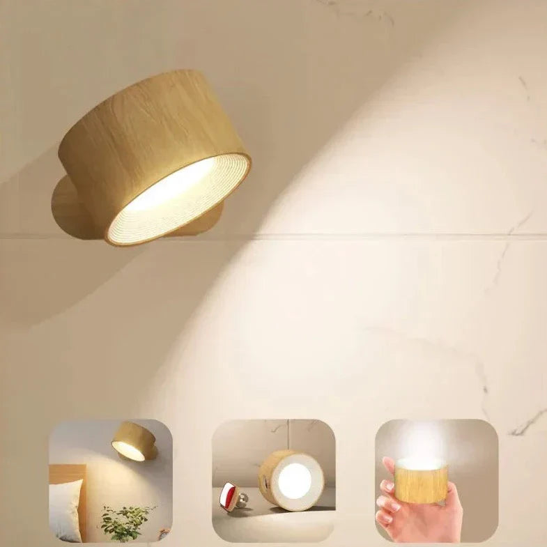 Draadloze Oplaadbare Wandlamp - LumoFlex