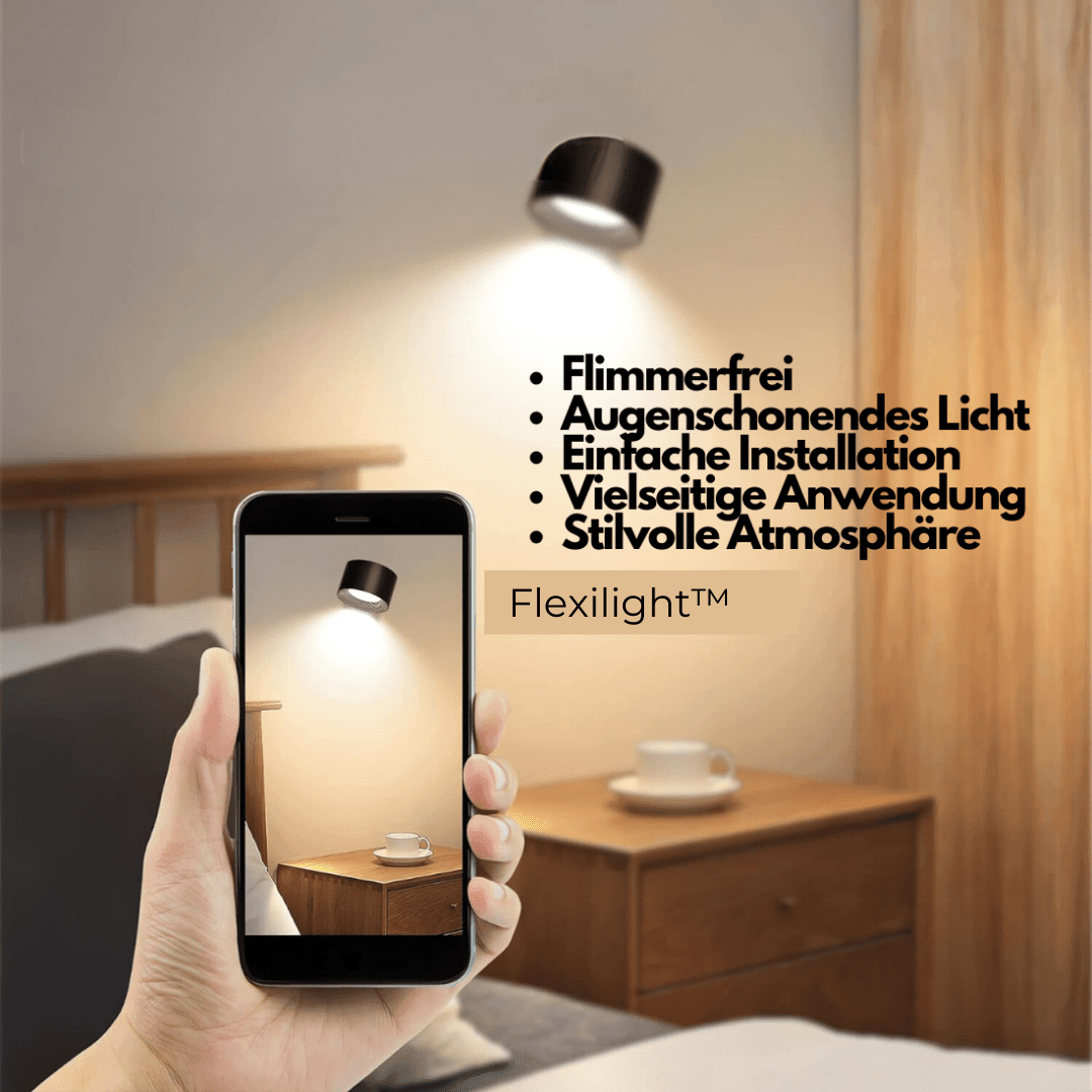 Draadloze Wandlamp – 360° Verstelbare en Oplaadbare LED Verlichting (USB)