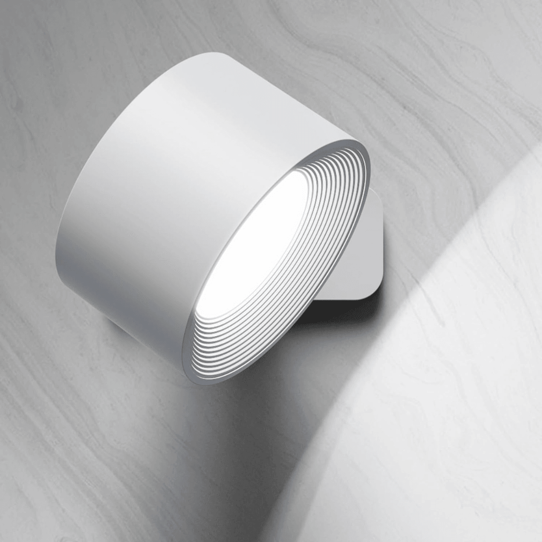 Draadloze Wandlamp – 360° Verstelbare en Oplaadbare LED Verlichting (USB)