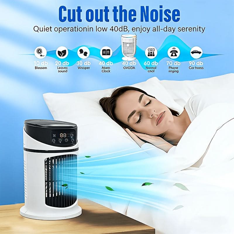 Draagbare Mistventilator voor Ultiem Zomercomfort
