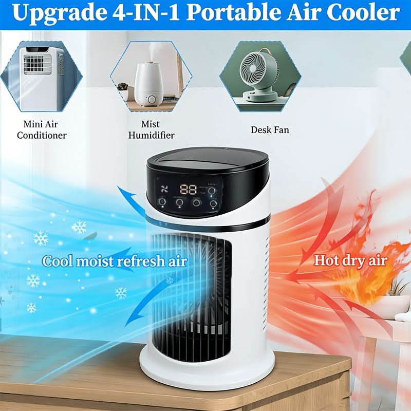 Draagbare Mistventilator voor Ultiem Zomercomfort