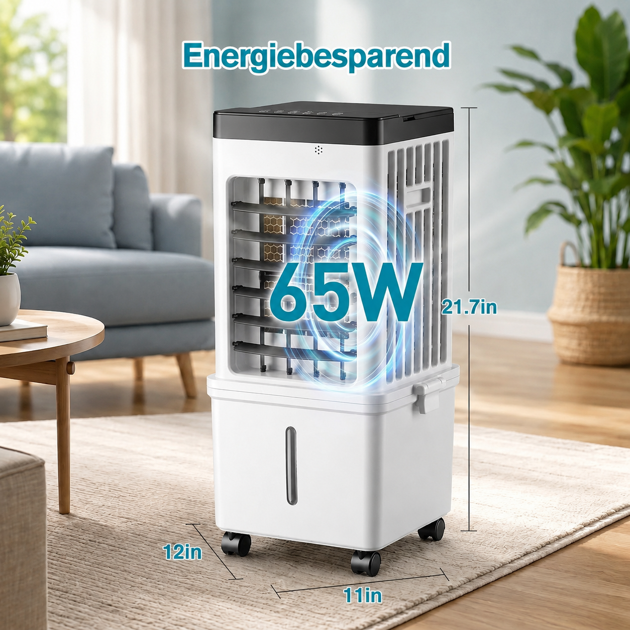 Draagbare Raamloze Airconditioner | Directe Koeling