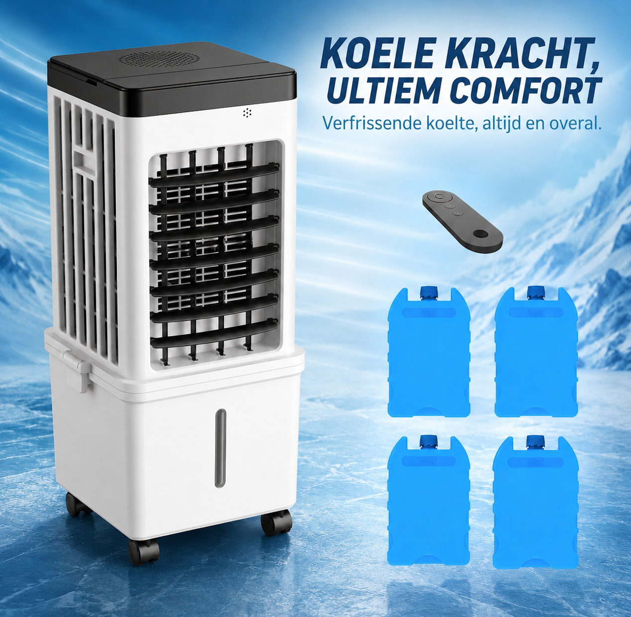 Draagbare Raamloze Airconditioner | Directe Koeling