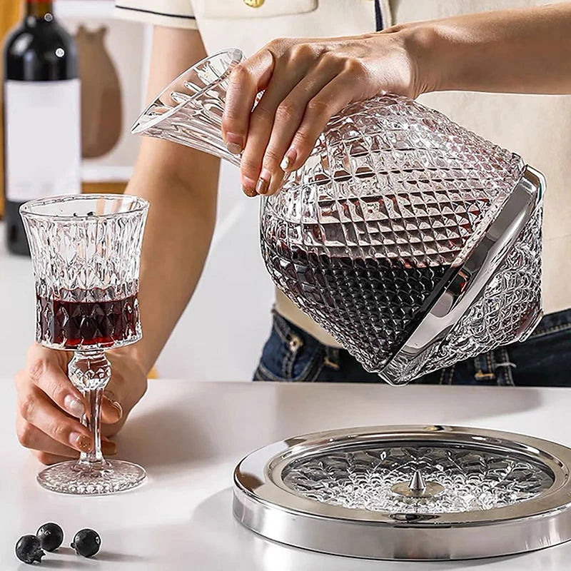 Draaiende Kristallen Decanteerkan op Hoog Niveau