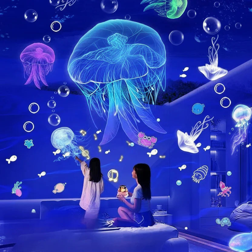 Dreamlix – Muzikale Sterprojector met 12 Betoverende Thema's