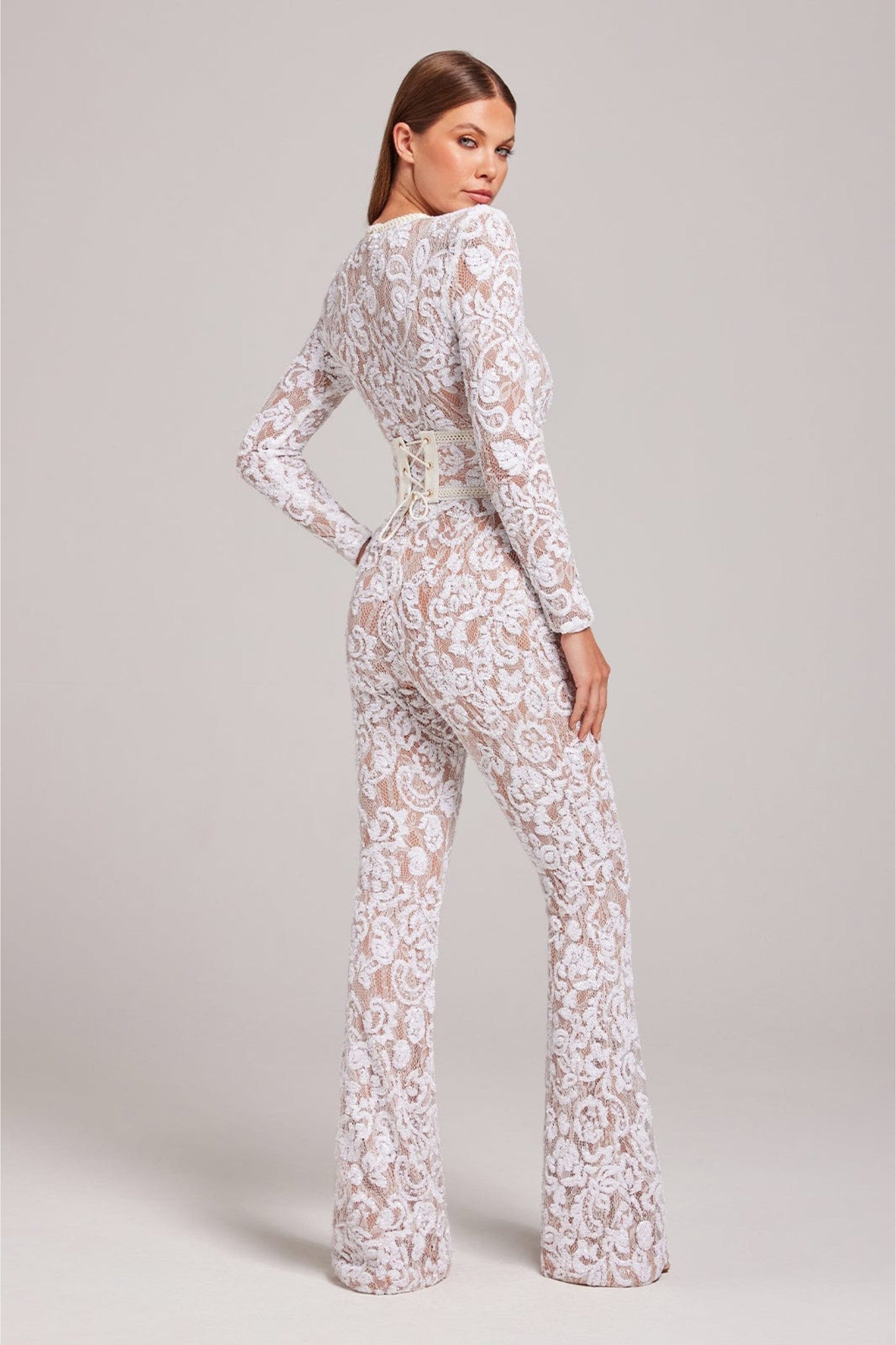 Elegante Avond Jumpsuit met V-Hals - Juliette