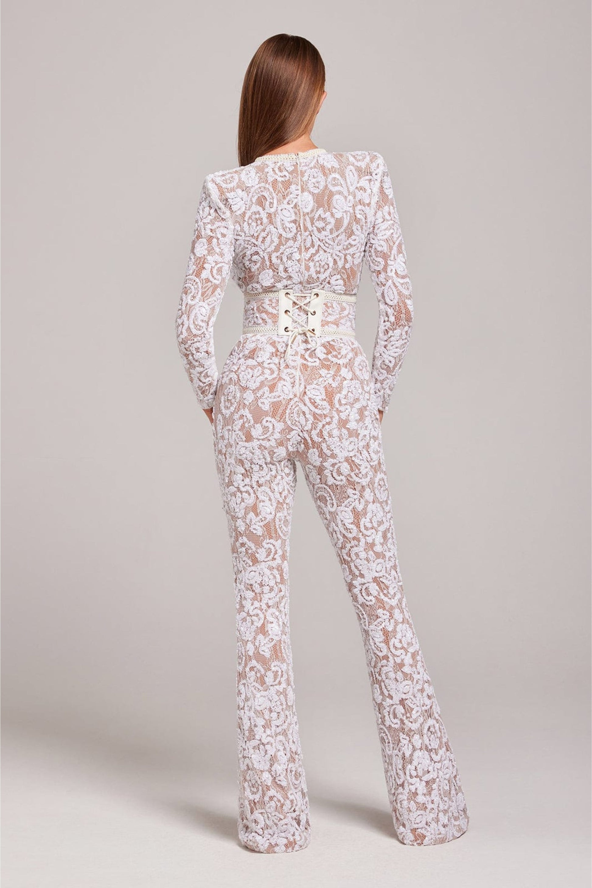 Elegante Avond Jumpsuit met V-Hals - Juliette