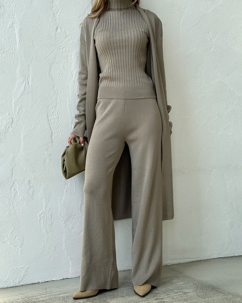 Elegante en Comfortabele Drie-Delige Set