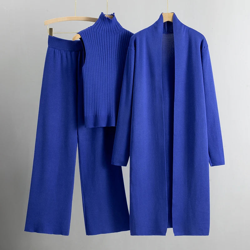 Elegante en Comfortabele Drie-Delige Set