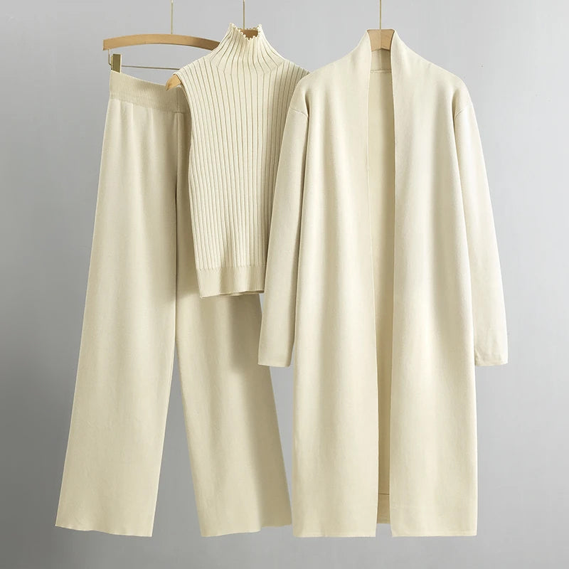 Elegante en Comfortabele Drie-Delige Set