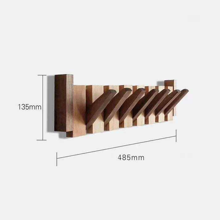 Elegante Houten Piano Stijl Kapstok voor Stijlvolle Entree