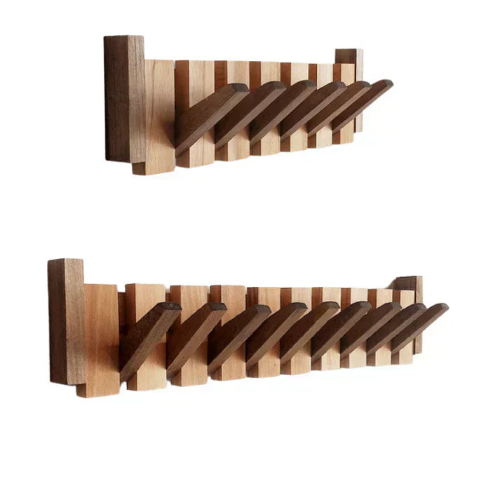 Elegante Houten Piano Stijl Kapstok voor Stijlvolle Entree