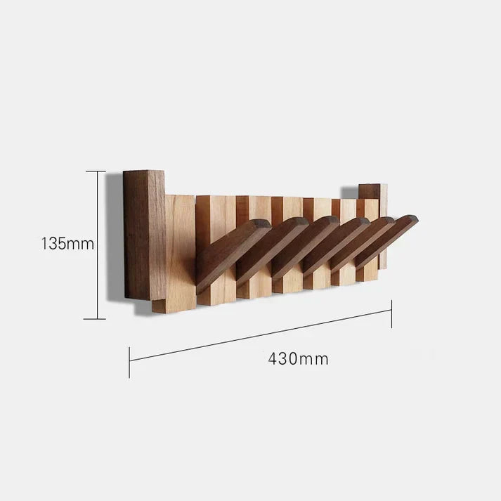 Elegante Houten Piano Stijl Kapstok voor Stijlvolle Entree