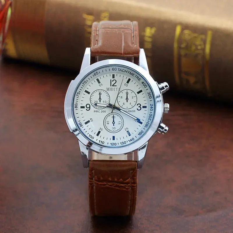 Elegante Kwarts Horloge voor Mannen