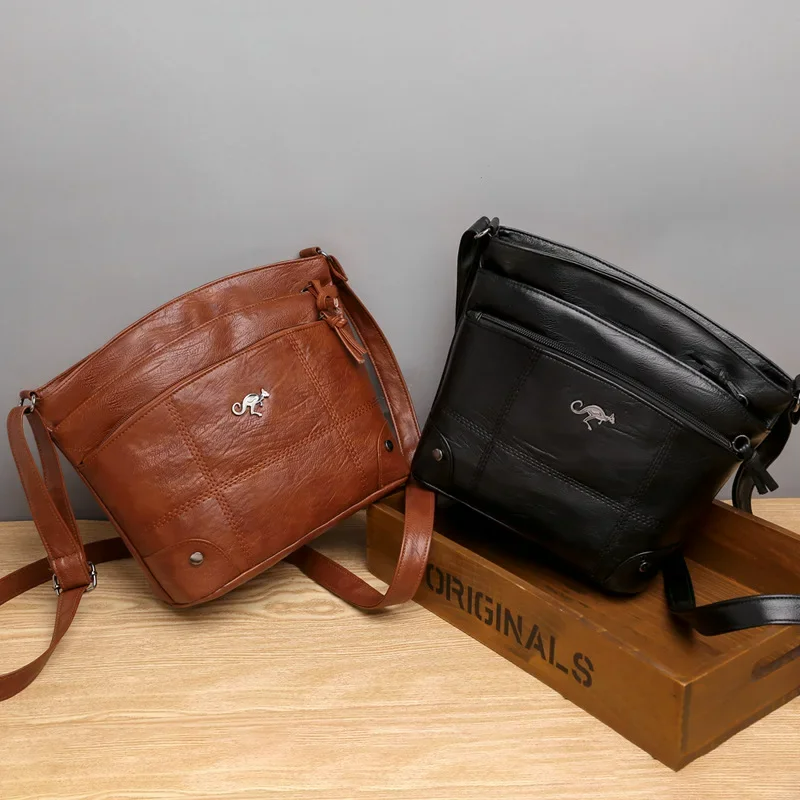 Elegante Leren Handtas voor Vrouwen – Sabrina