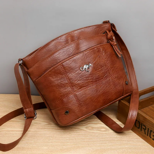 Elegante Leren Handtas voor Vrouwen – Sabrina