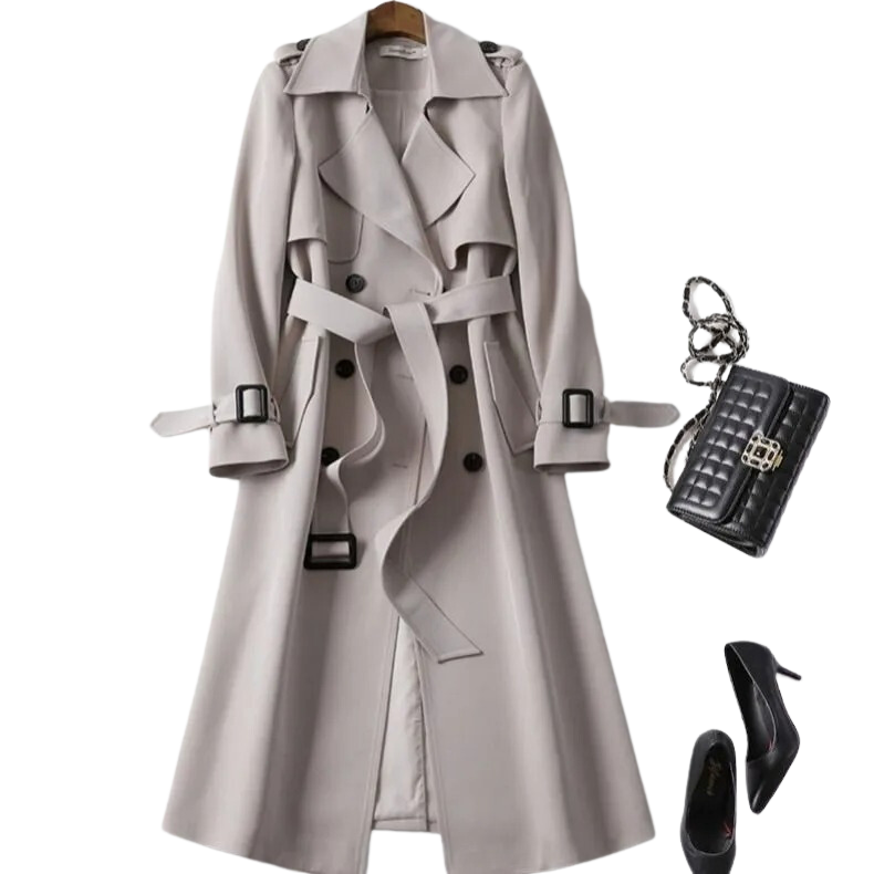 Elegante trenchcoat voor dames - perfect voor de herfst, tijdloos en lichtgewicht