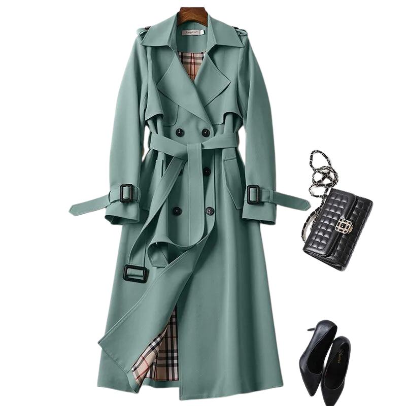 Elegante trenchcoat voor dames - perfect voor de herfst, tijdloos en lichtgewicht