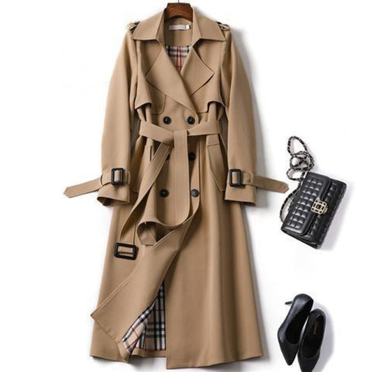 Elegante trenchcoat voor dames - perfect voor de herfst, tijdloos en lichtgewicht