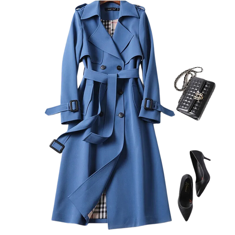 Elegante trenchcoat voor dames - perfect voor de herfst, tijdloos en lichtgewicht