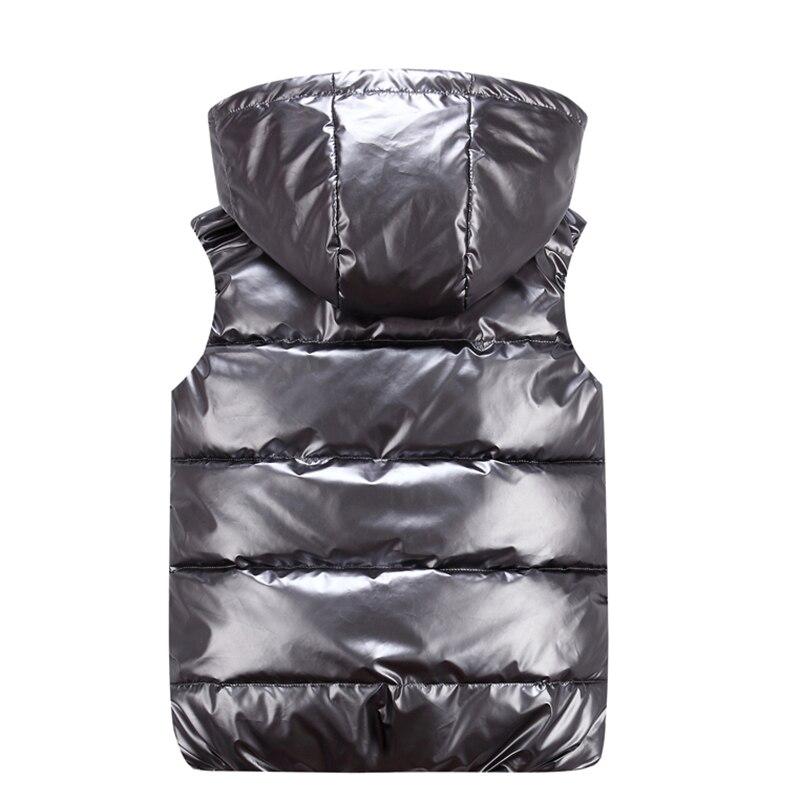 Elegante Unisex Gequiltte Vest met Kap