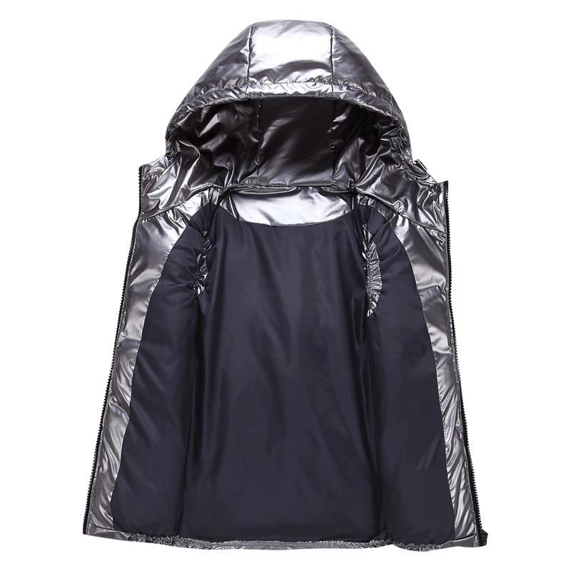 Elegante Unisex Gequiltte Vest met Kap