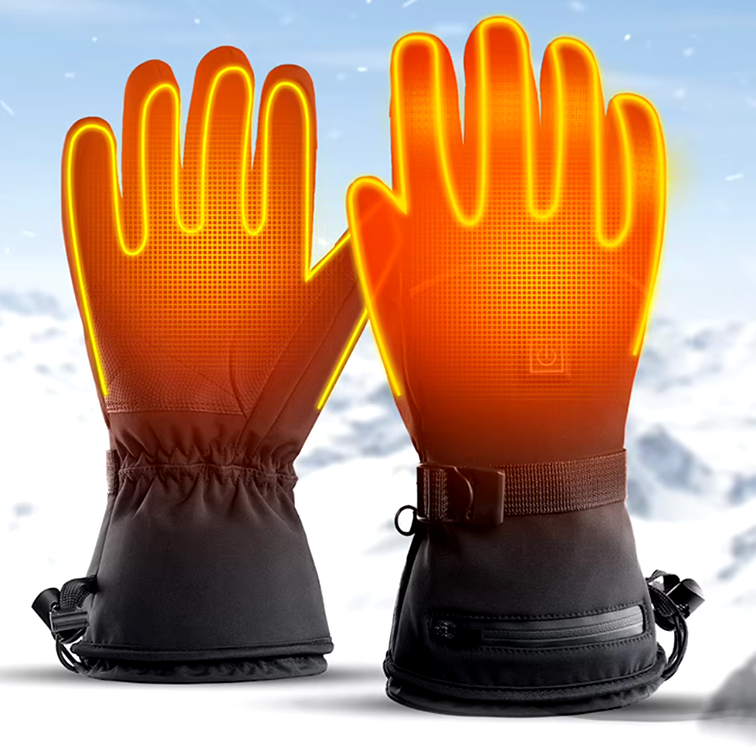 Elektrische Verwarmde Handschoenen met 3M Thinsulate™ Isolatie