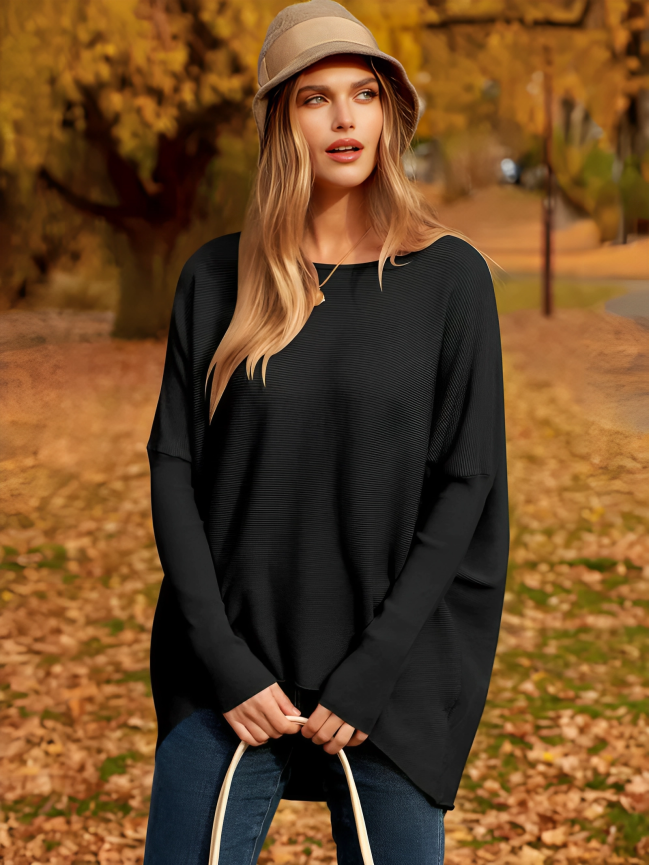 Eline | Elegante oversized gebreide trui voor de herfst