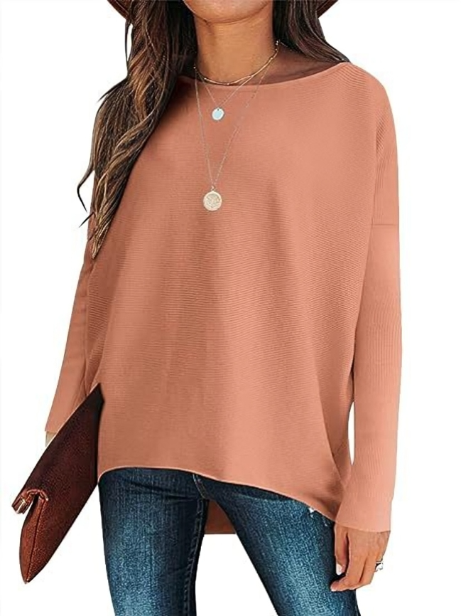 Eline | Elegante oversized gebreide trui voor de herfst