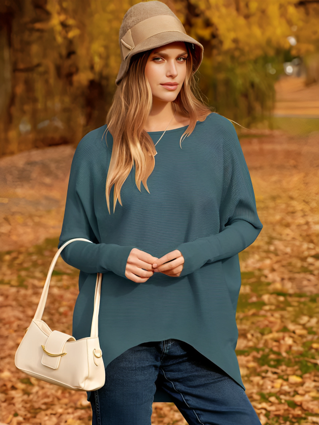 Eline | Elegante oversized gebreide trui voor de herfst