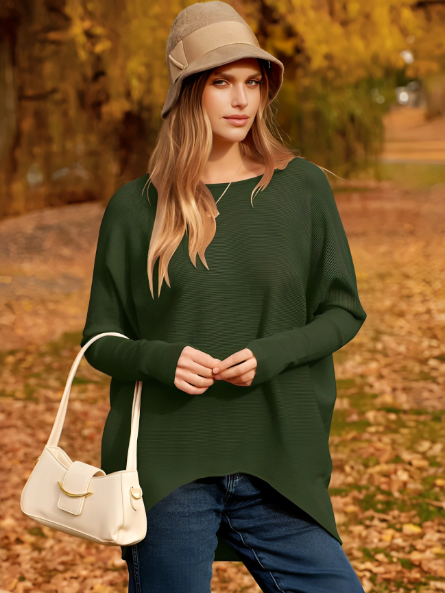 Eline | Elegante oversized gebreide trui voor de herfst