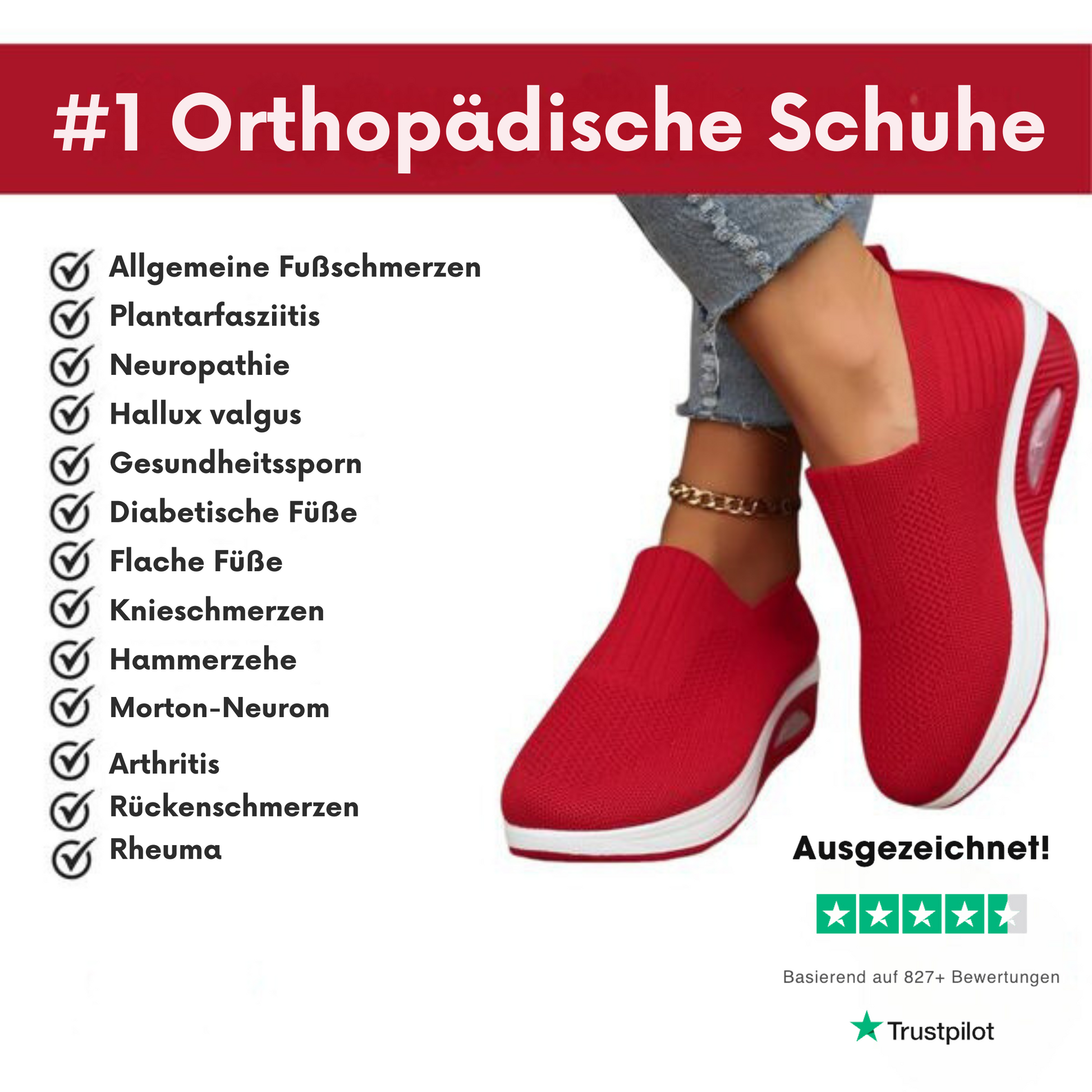 ELLA - Orthopedische Schoenen voor Pijnverlichting