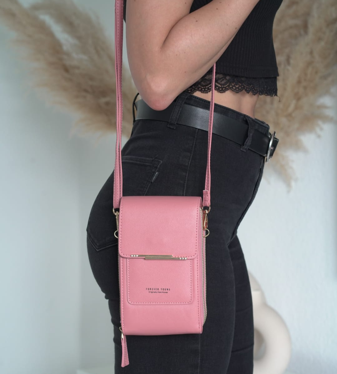 Ella | Premium Schoudertas met Knop