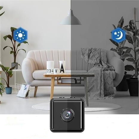 Emeja | 1080P Draadloze WiFi Beveiligingscamera | Weerbestendig, App-Gestuurd & Ideaal voor Binnen- en Buitentoezicht | Kleine Gesloten Circuit Camera