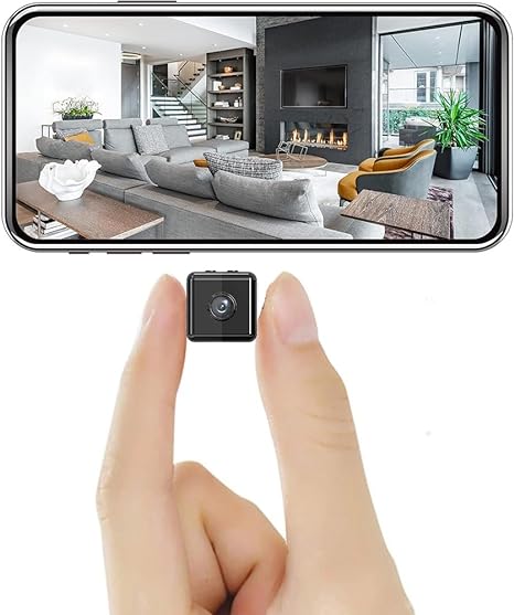Emeja | 1080P Draadloze WiFi Beveiligingscamera | Weerbestendig, App-Gestuurd & Ideaal voor Binnen- en Buitentoezicht | Kleine Gesloten Circuit Camera