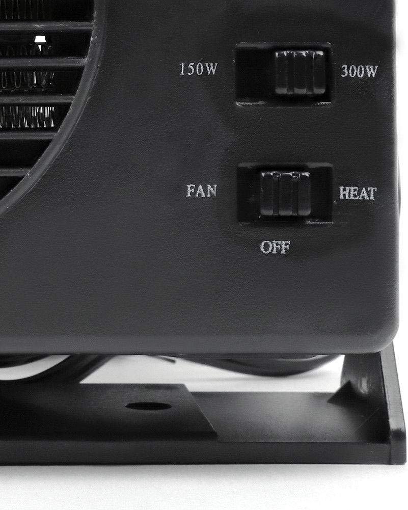 Emeja | 12V Keramische Auto Verwarming | 150W-300W Draagbare Ventilator met Automatische Thermostaat voor Wintergebruik in Voertuigen