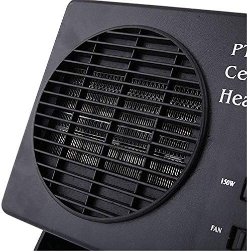 Emeja | 12V Keramische Auto Verwarming | 150W-300W Draagbare Ventilator met Automatische Thermostaat voor Wintergebruik in Voertuigen