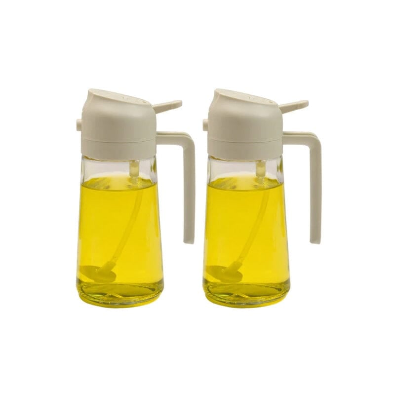 Emeja | 2-in-1 Glazen Olie Spuiter en Dispenser