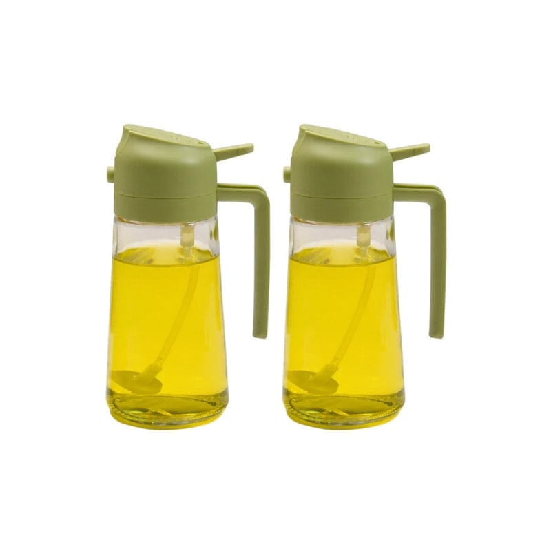 Emeja | 2-in-1 Glazen Olie Spuiter en Dispenser