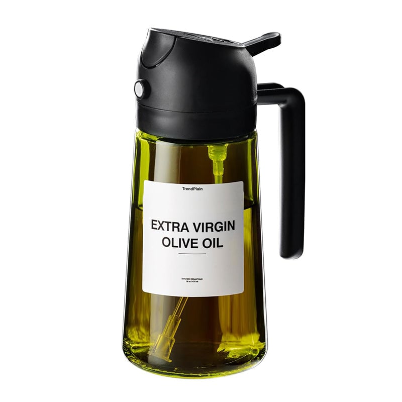 Emeja | 2-in-1 Glazen Olie Spuiter en Dispenser