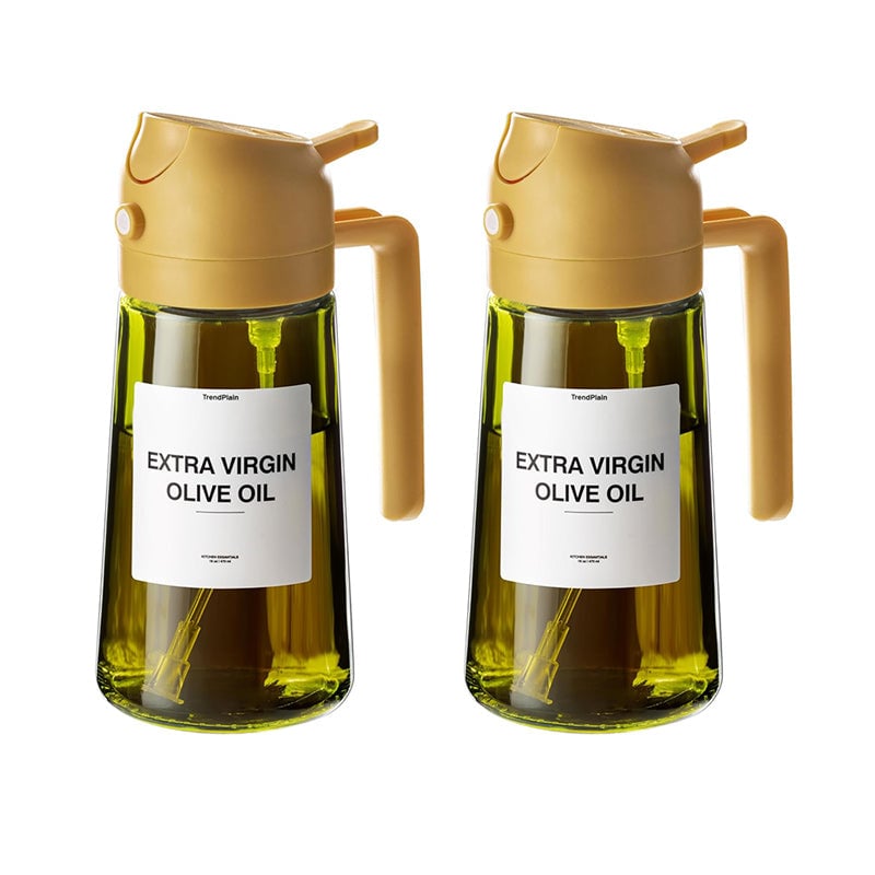 Emeja | 2-in-1 Glazen Olie Spuiter en Dispenser