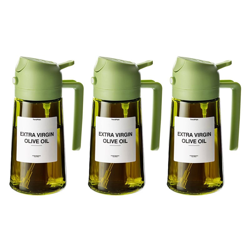 Emeja | 2-in-1 Glazen Olie Spuiter en Dispenser