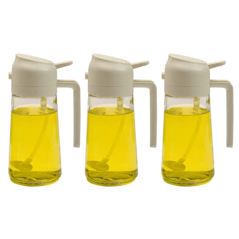 Emeja | 2-in-1 Glazen Olie Spuiter en Dispenser